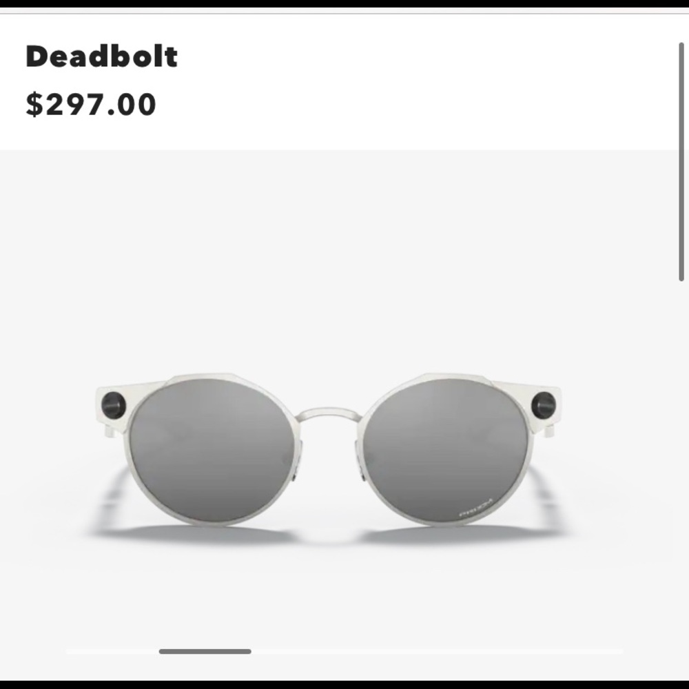Brand new oakley dead bolt Titanium